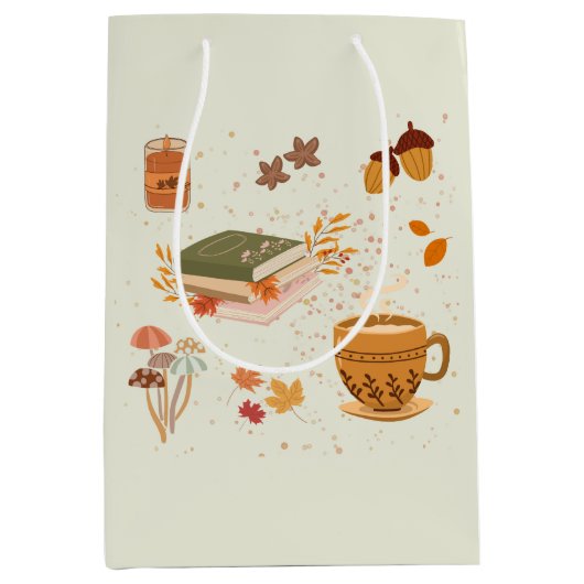 Cozy Herfst Medium Cadeauzakje (Voorkant)