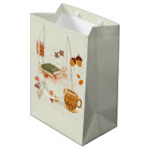 Cozy Herfst Medium Cadeauzakje (Achterkant Gekanteld)