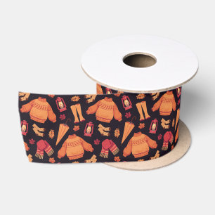 Cozy Herfst Satijnen Lint