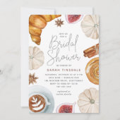 Cozy Herfst Vrijgezellenfeest Brunch Kaart (Voorkant)