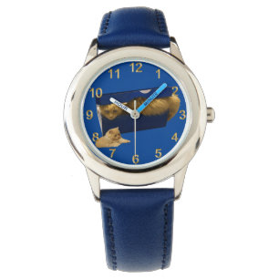 Cozy Hideaway: De gemberkat in de schoenendoos Horloge