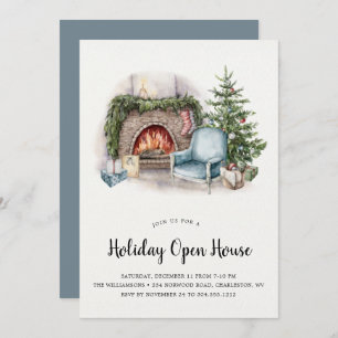 Cozy Holiday Home Holiday Open House Uitnodiging