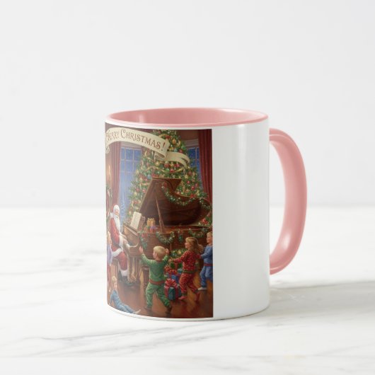 Cozy Holiday Illustration Mok (Voorkant rechts)