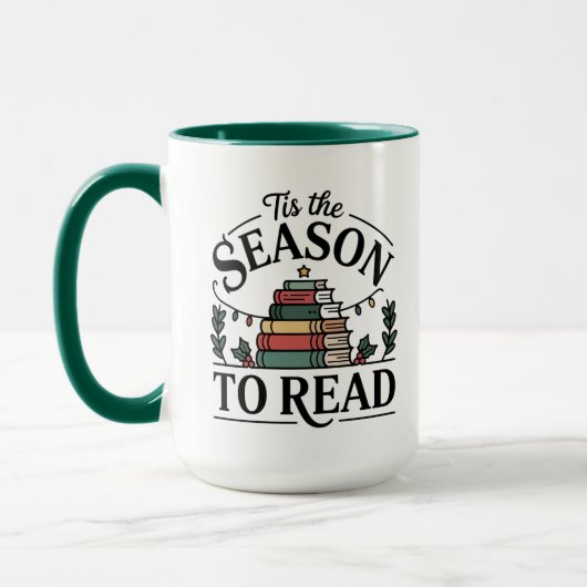 Cozy Holiday Reading Stack Mok (Links)