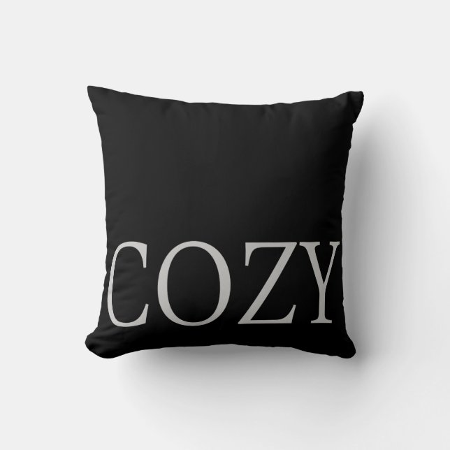 COZY HOLIDAY TYPOGRAPHY SQUARE SIERKUSSEN (Voorkant)