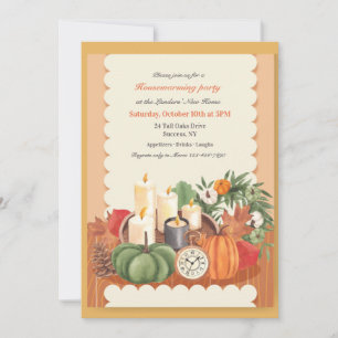 Cozy Home Housewarming Invitation Kaart