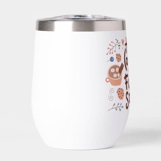 Cozy Hot Cocoa en Fuzzy Sokken Ontwerp (Voorkant)