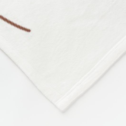 Cozy Hot Cocoa en Fuzzy Sokken Ontwerp Fleece Deken (Hoek)