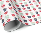 Cozy Hot Cocoa Mok Wrapping Paper Cadeaupapier (Rol Hoek)