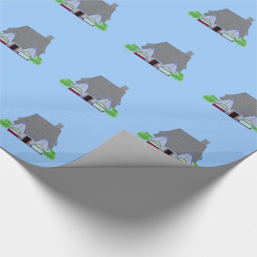 Cozy Houses Cadeaupapier (Hoek)