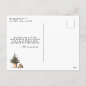 Cozy Hygge Christmas Feestdagenkaart (Achterkant)