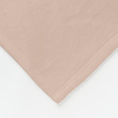 Cozy in Quarantine Wine Blush Pink Fleece Deken (Hoek)