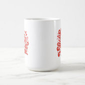 Cozy In Your Arms Cute Romantic Typography Gift  Koffiemok (Center)