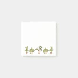 Cozy Indoor Plant Collection Post-it® Notes