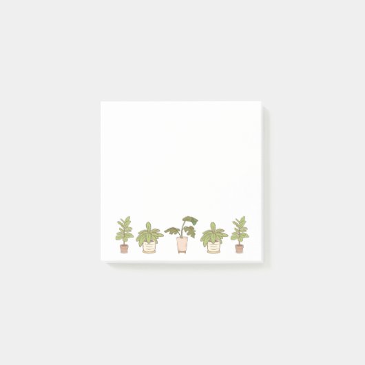 Cozy Indoor Plant Collection Post-it® Notes (Voorkant)
