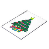 Cozy kerstboom notitieboek (Linkerzijde)