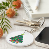 Cozy kerstboom sleutelhanger (Voorkant Rechts)