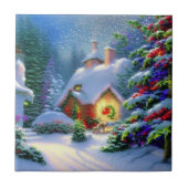 Cozy kerstcadeau tegeltje (Voorkant)