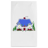 Cozy Kersthuis Klein Cadeauzakje (Achterkant)