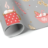 Cozy Kerstmis Cadeaupapier (Rol Hoek)