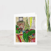 Cozy Kerstmis Kaart (Voorkant)