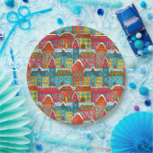 Cozy Kerstmis Papieren Bordje (Feest)