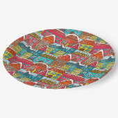 Cozy Kerstmis Papieren Bordje (Gekanteld)