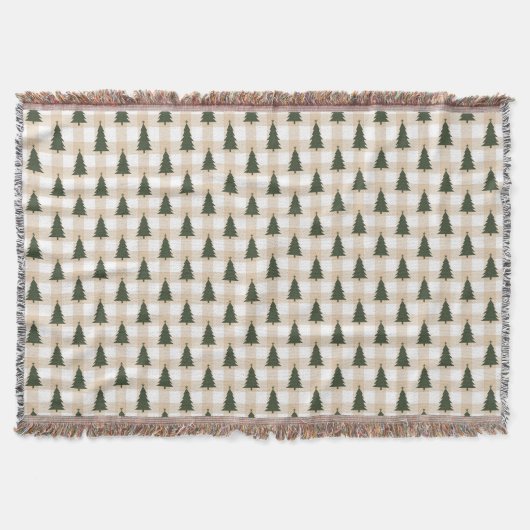 Cozy Kerstpattern Deken (Voorkant)