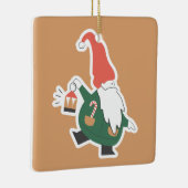 Cozy kerstversiering keramisch ornament (Rechts)