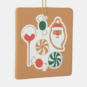 Cozy kerstversiering keramisch ornament (Rechts)