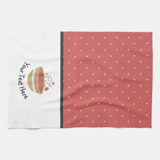 Cozy Kitchen Polka Dot Kitchen Towel Theedoek (Horizontaal)