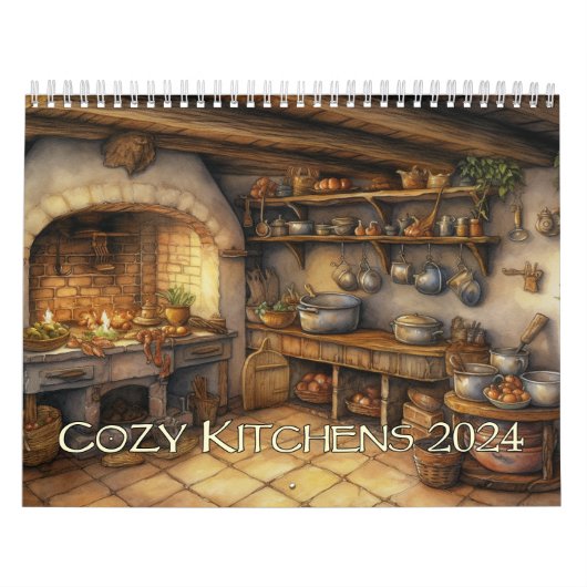 Cozy Kitchens Agenda 2024 Kalender (Hoes)