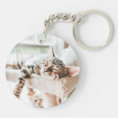 Cozy Kitten Sleutelhanger (Achterkant)