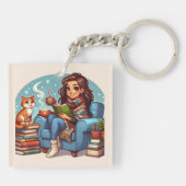 Cozy Leading Time Sleutelhanger (Achterkant)