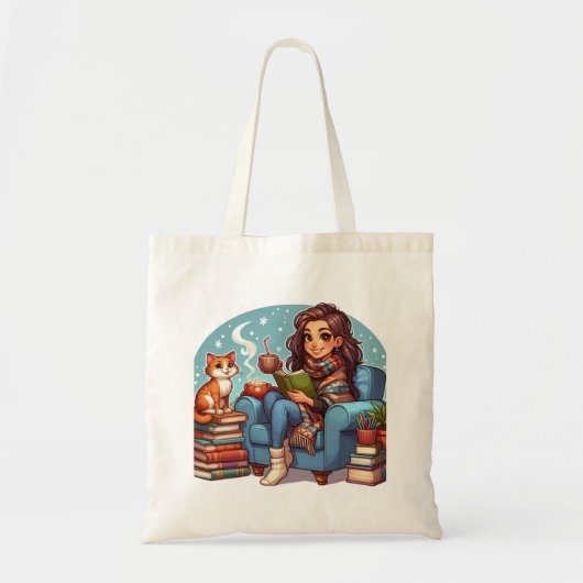Cozy Leading Time Tote Bag (Voorkant)
