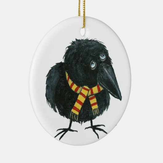 Cozy Lil Crow Ornament (Rechts)
