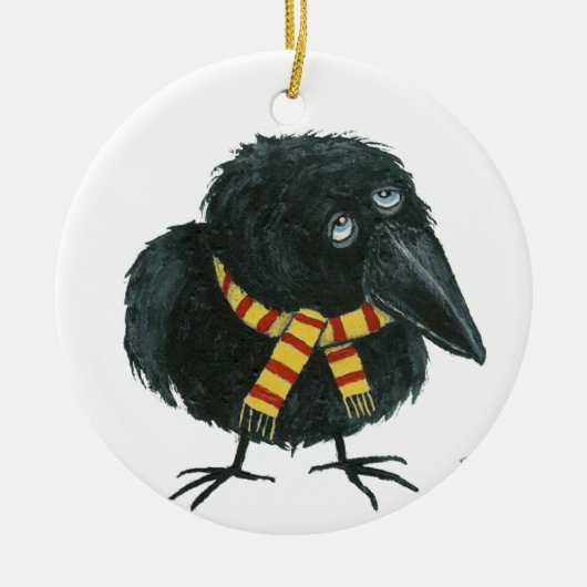 Cozy Lil Crow Ornament (Voorkant)