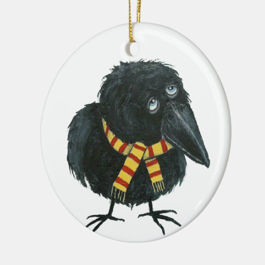 Cozy Lil Crow Ornament (Links)
