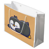 Cozy Little Penguin Nap Groot Cadeauzakje (Voorkant Gekanteld)