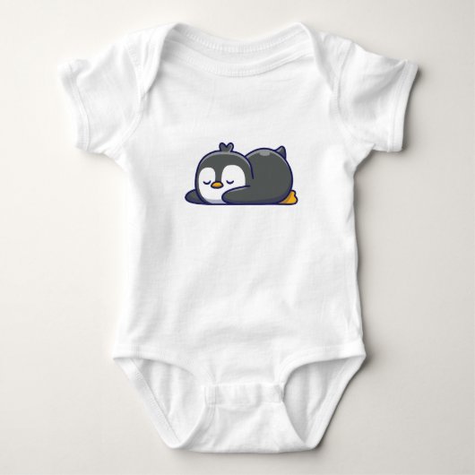 Cozy Little Penguin Nap Romper (Voorkant)