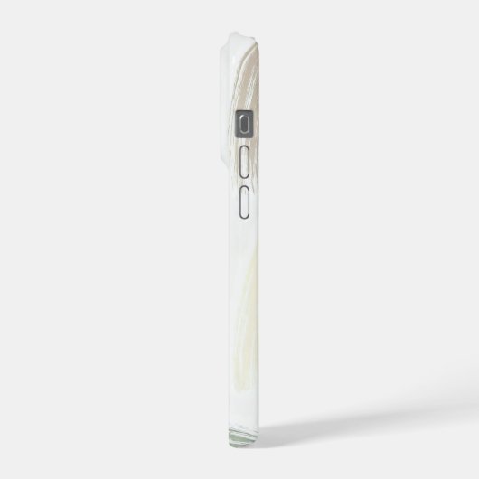 Cozy  Minimal Winter Aesthetic Pattern   iPhone Hoesje (Linkerkant)