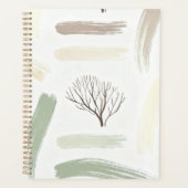 Cozy Minimal Winter Aesthetic Pattern Planner (Voorkant)