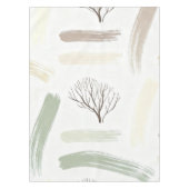 Cozy  Minimal Winter Aesthetic Pattern   Tafelkleed (Voorkant)