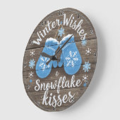 Cozy Mittens Winter Wishes Grote Klok (Hoek)