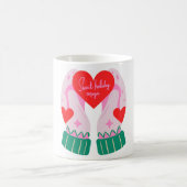 Cozy Mittens with Heart Koffiemok (Center)