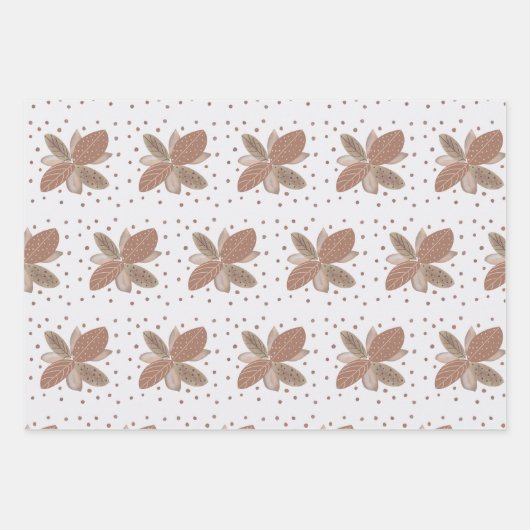 Cozy Mocha Inpakpapier Vel (Voorkant)