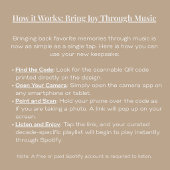 Cozy Music Therapy QR Code Deken - Klassieke Gezan