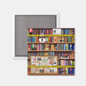 Cozy Mysteries Bookshelf Magneet (Voorkant / Achterkant)