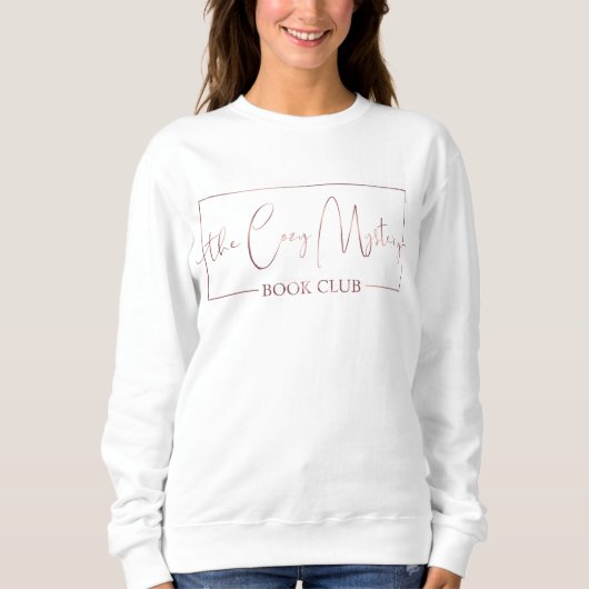 Cozy Mystery Book Club Pullover (Voorkant)