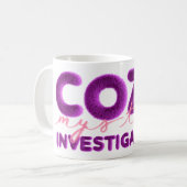 Cozy Mystery Investigations Mok (Voorkant links)